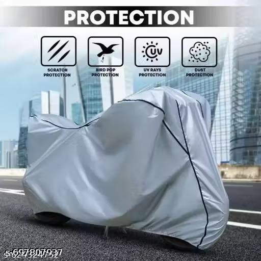 Vehicle Cover [Black Piping] _:- Especially Designed for {Royal Enfield Vullet 350} Are Water Resistant, UV Protection & Sun and Dust Protection of your Vehicle With Accurate Fitting Bike/Scooty Cover For Royal Enfield Vullet 350 Bike Cover - MC-FASHIONS.COM