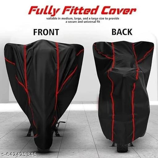 Waterproof Bike Cover Compatible with RE Classic 350 | Dust Proof & UV Protection Bike Body Cover | Wind Proof Elastic Bottom Motorcycle Cover - MC-FASHIONS.COM