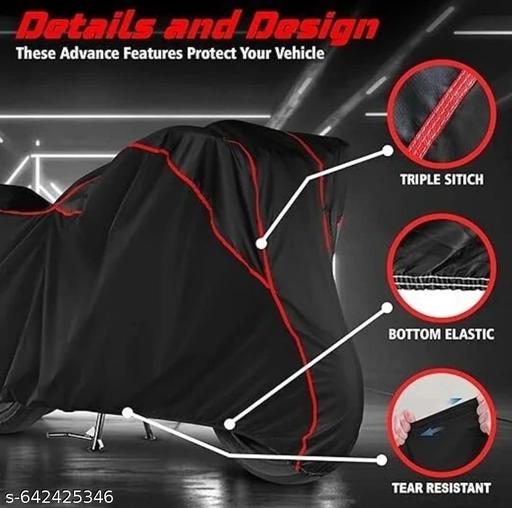 Waterproof Bike Cover Compatible with RE Classic 350 | Dust Proof & UV Protection Bike Body Cover | Wind Proof Elastic Bottom Motorcycle Cover - MC-FASHIONS.COM