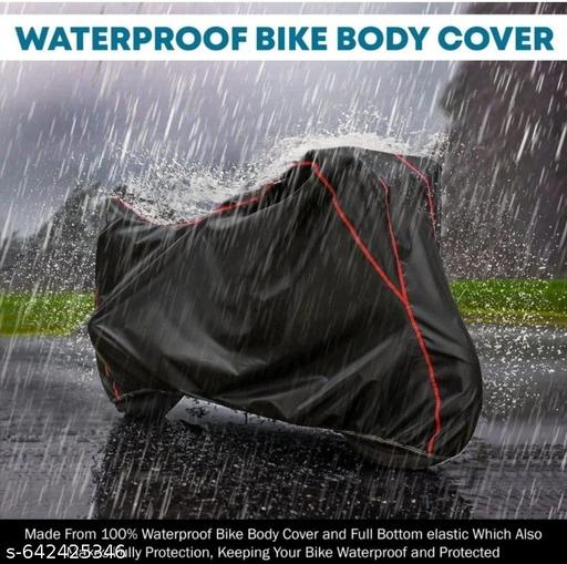 Waterproof Bike Cover Compatible with RE Classic 350 | Dust Proof & UV Protection Bike Body Cover | Wind Proof Elastic Bottom Motorcycle Cover - MC-FASHIONS.COM