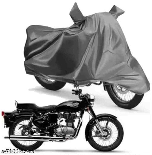Dustproof & Waterproof Bike Body Cover For Royal Enfield Bullet 350 - MC-FASHIONS.COM