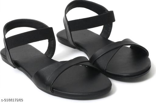 VELMYN Flats For Women Black Slip On Sandals For Women Chain Design Flats Women Footwear Stylish Fancy Daily Use Office Wear Party Wear Casual Ladies Flat Sandals Slippers Chappal Latest Fashion Trendy Comfortable Lightweight Designer. - MC-FASHIONS.COM