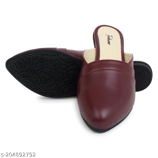 SIDE CUT Mules - MC-FASHIONS.COM