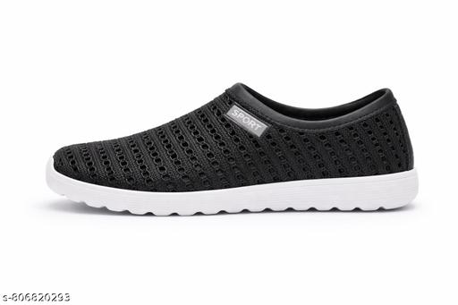 Premium Black Slip-On Casual Shoes for Women | Lightweight, Breathable & Comfortable Everyday Footwear - MC-FASHIONS.COM