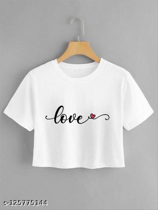 Stylish Glamorous Women Tops & Tunics (White) - MC-FASHIONS.COM