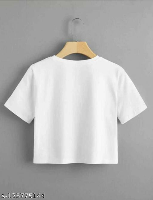 Stylish Glamorous Women Tops & Tunics (White) - MC-FASHIONS.COM