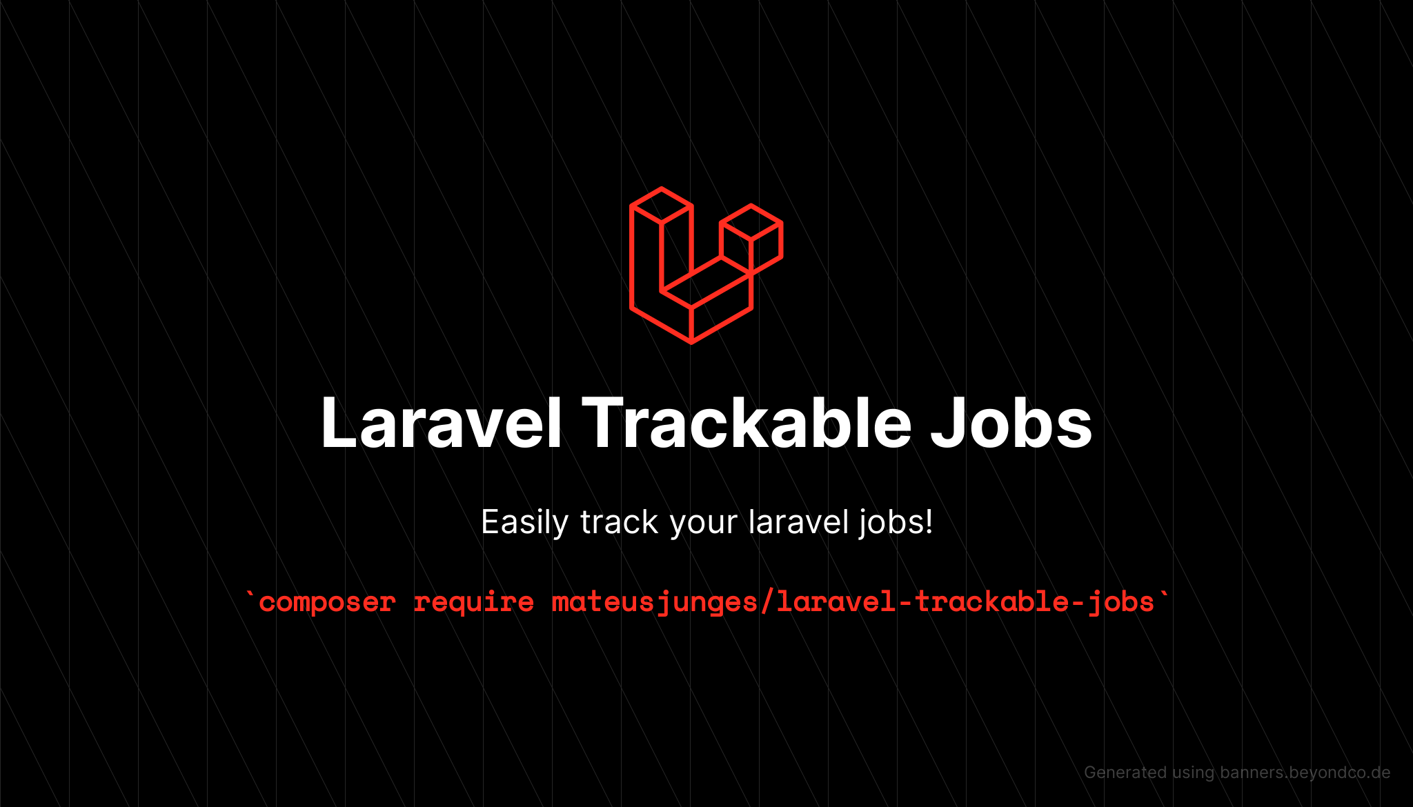 Trackable jobs for laravel