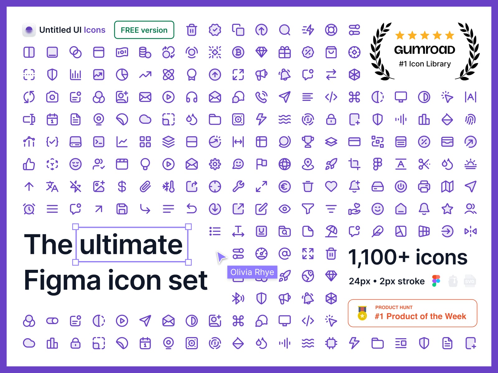 Untitled UI Icons 1,000+ icons