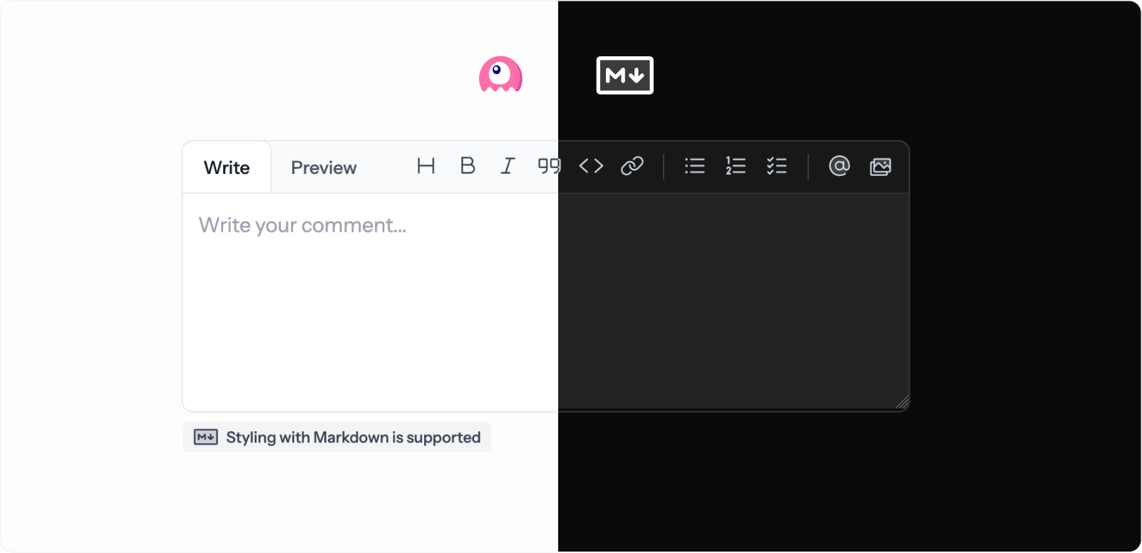 Markdown Livewire Banner