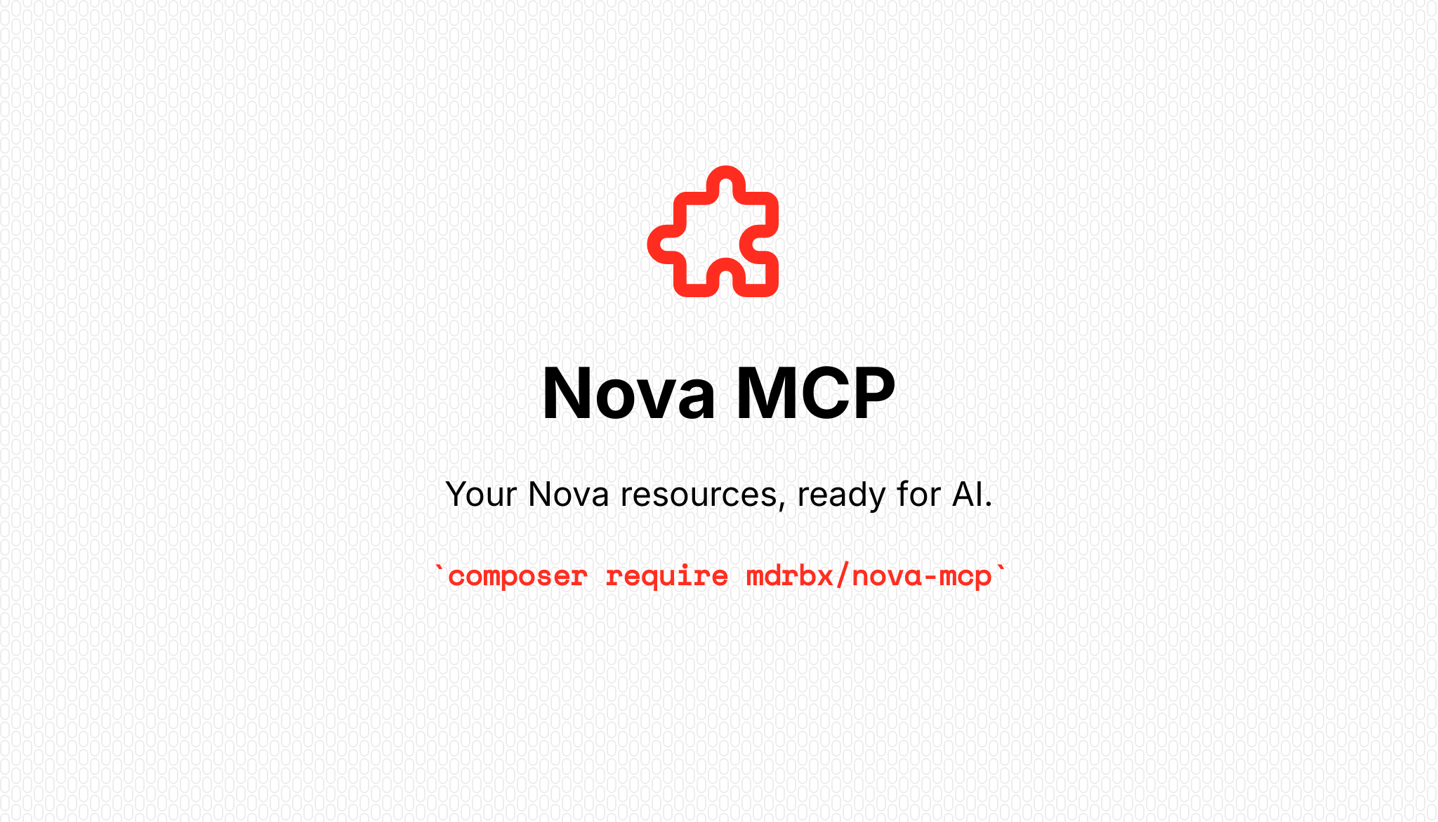 Nova MCP β Your Nova resources, ready for AI