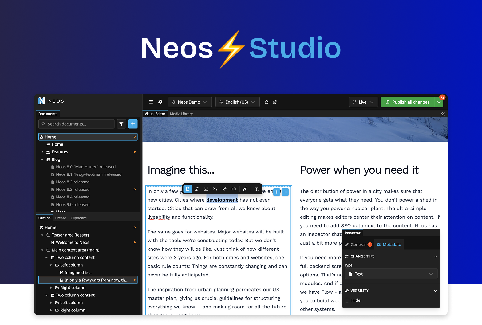 Neos Studio