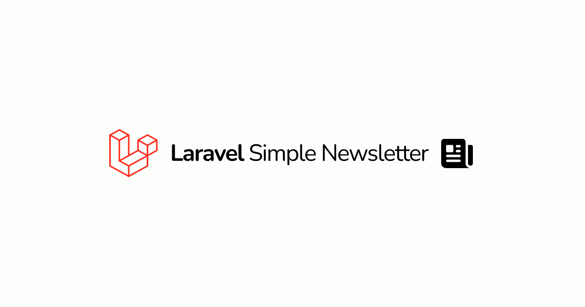 Laravel Simple Newsletter logo