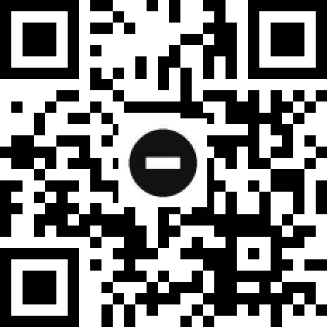 QR code with centered logo