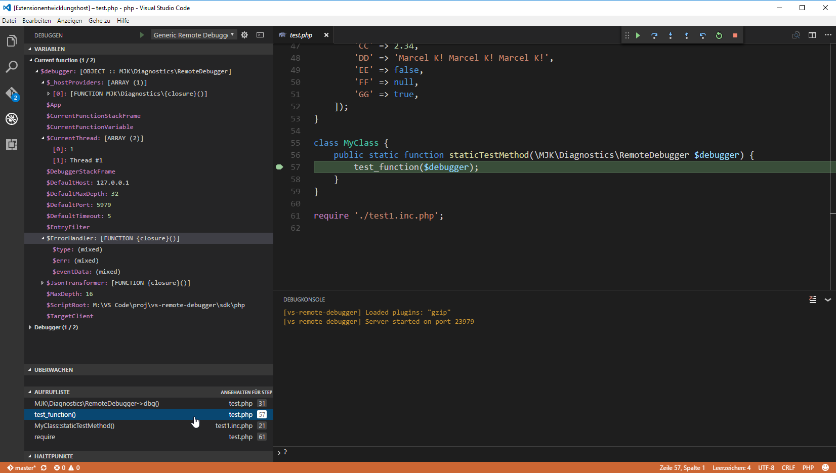 VS Code screenshot 1