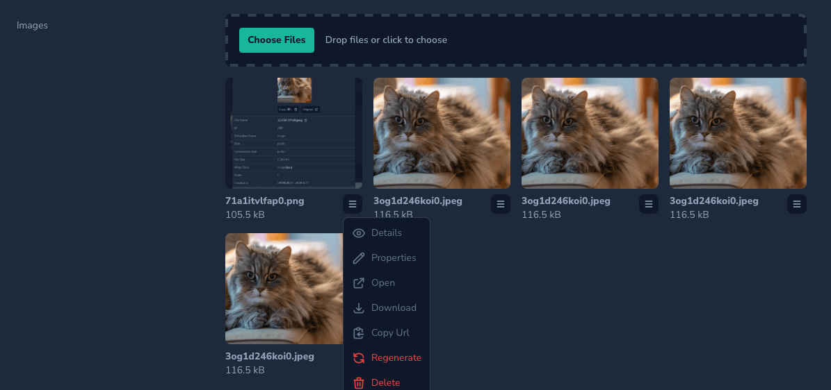 screenshot of field
