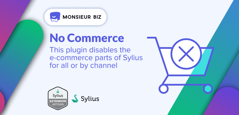 Banner of Sylius No Commerce plugin