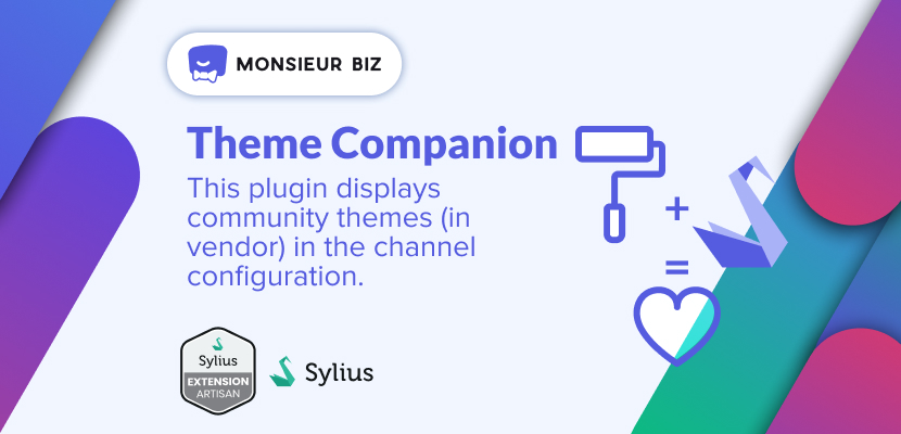 Banner of Sylius Theme Companion plugin