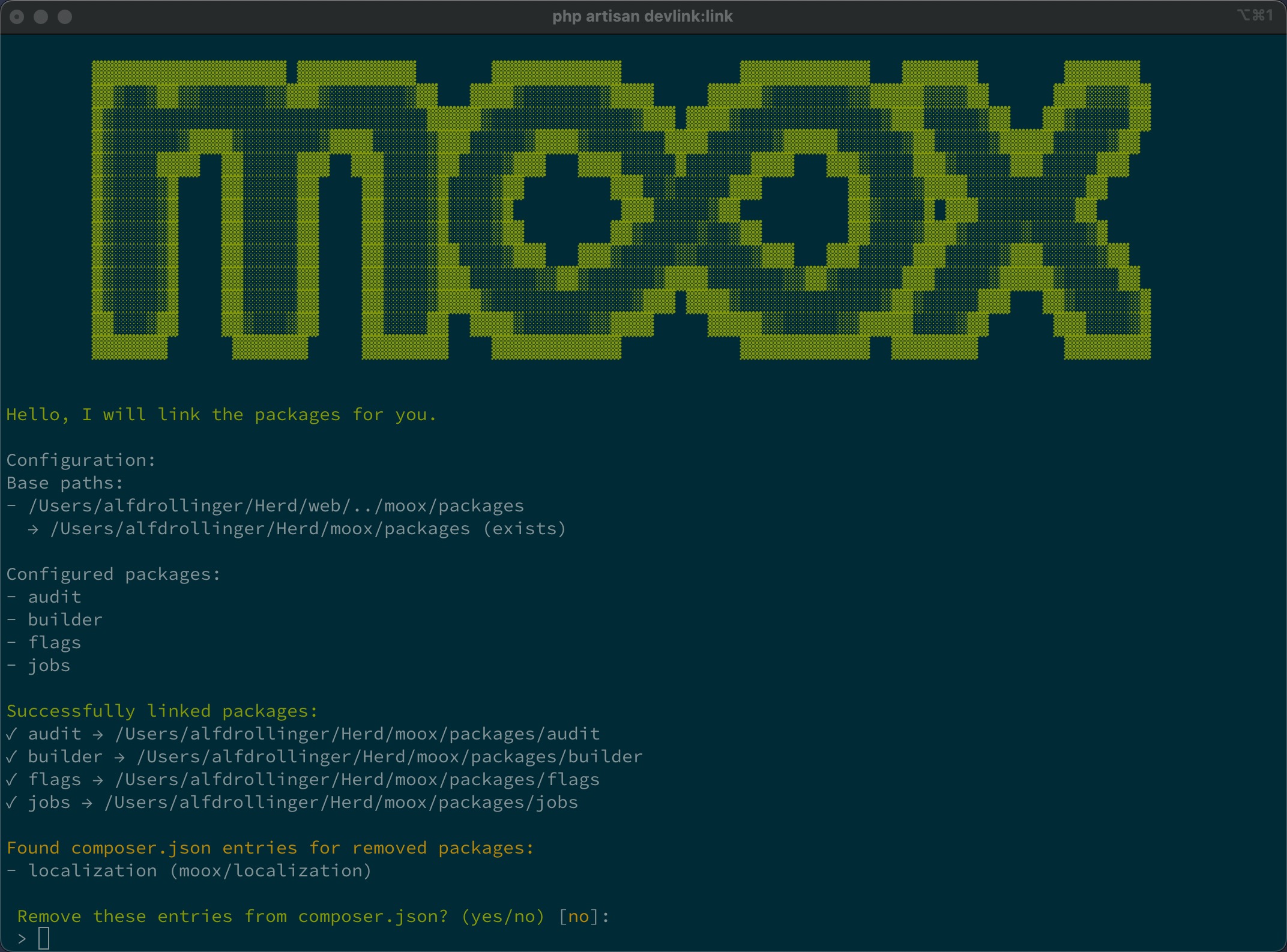 Moox Devlink