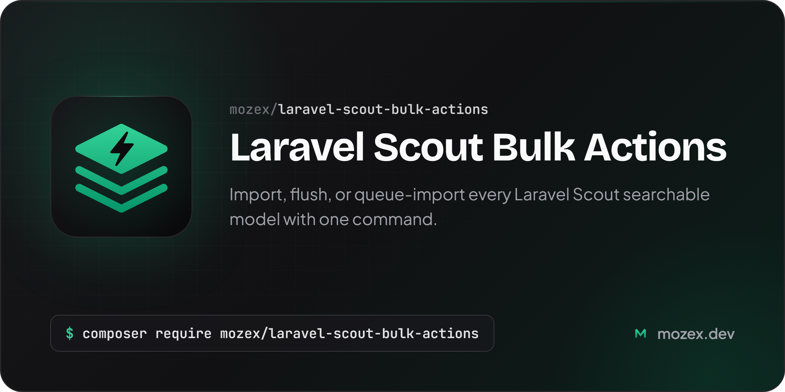 Laravel Scout Bulk Actions