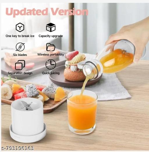 Mini Portable Bottle Shape Juicer Kitchenware (multicolor) - Pathoos 