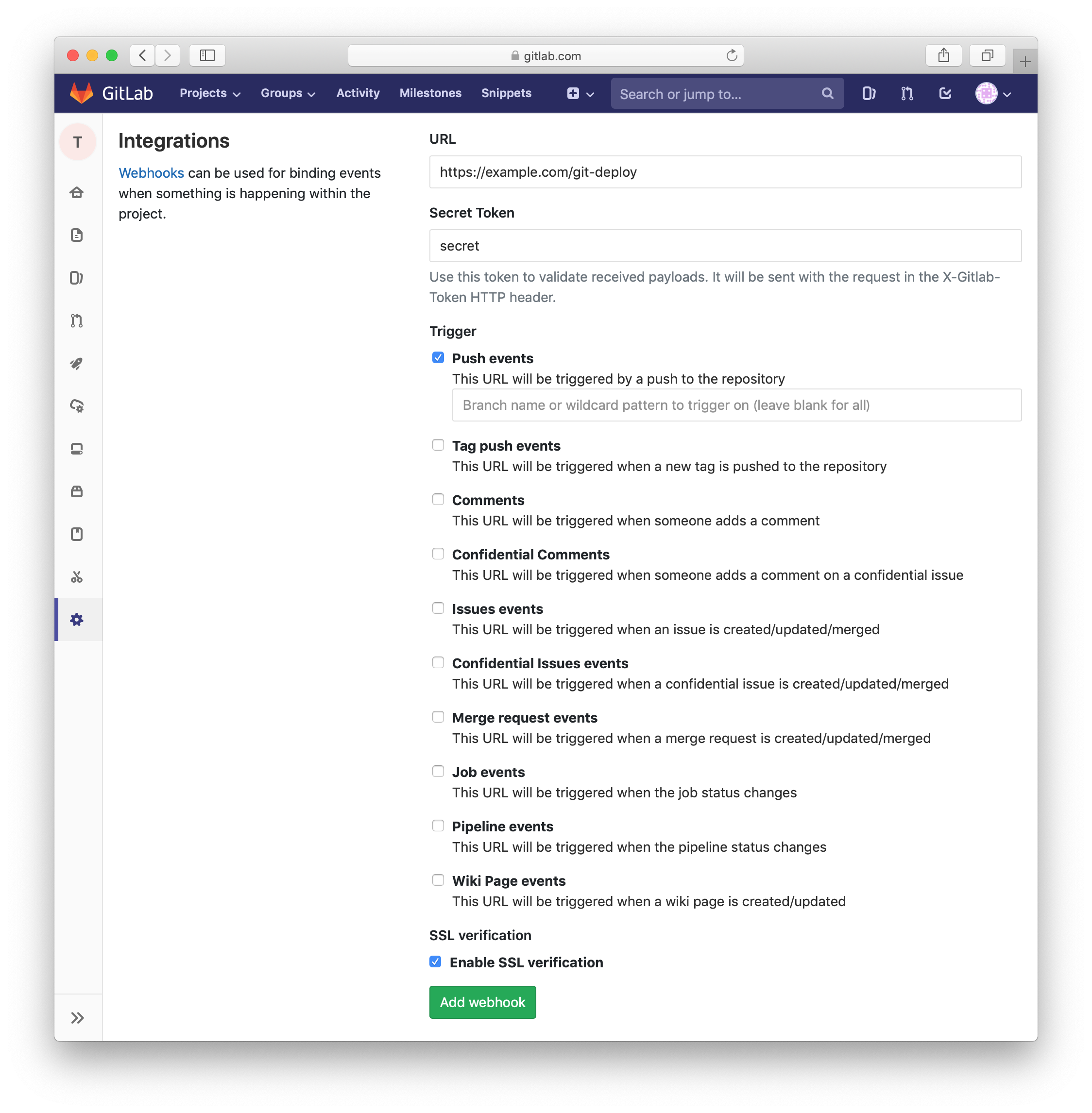 Node Link Cakephp Git Deploy Packagist