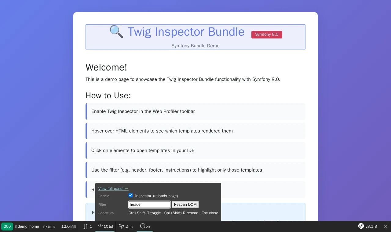 Toolbar dropdown