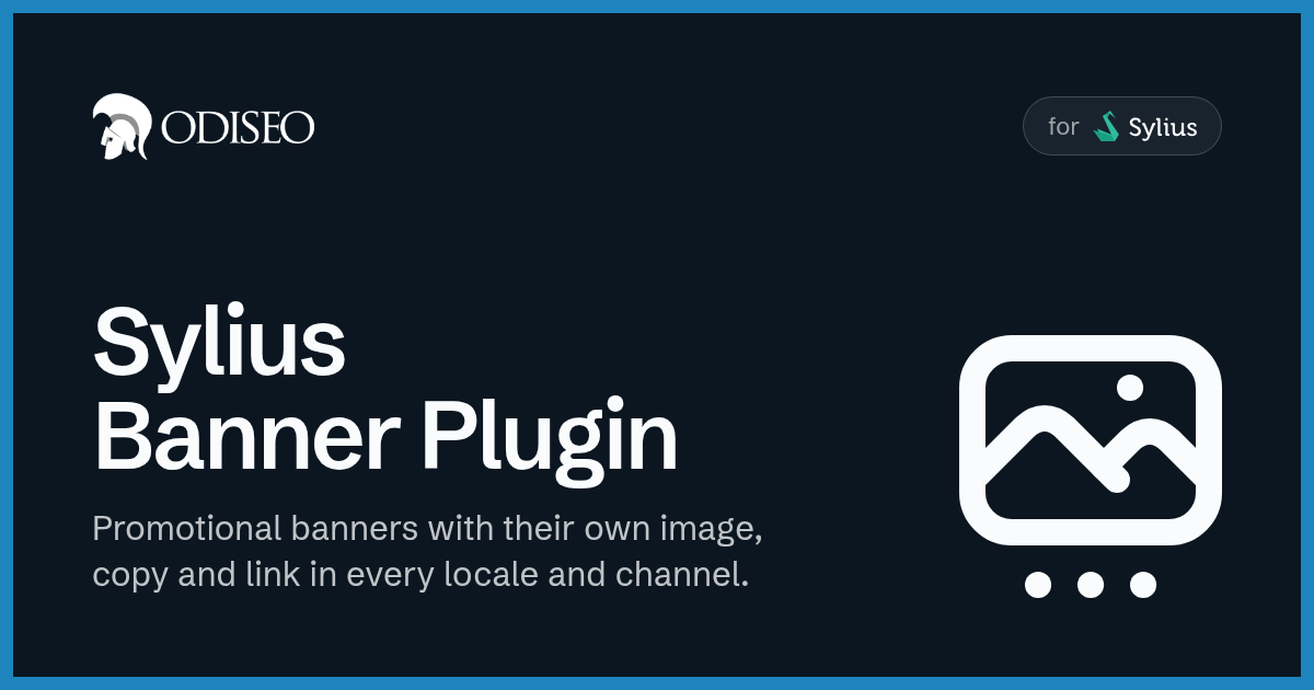 Odiseo Sylius Banner Plugin