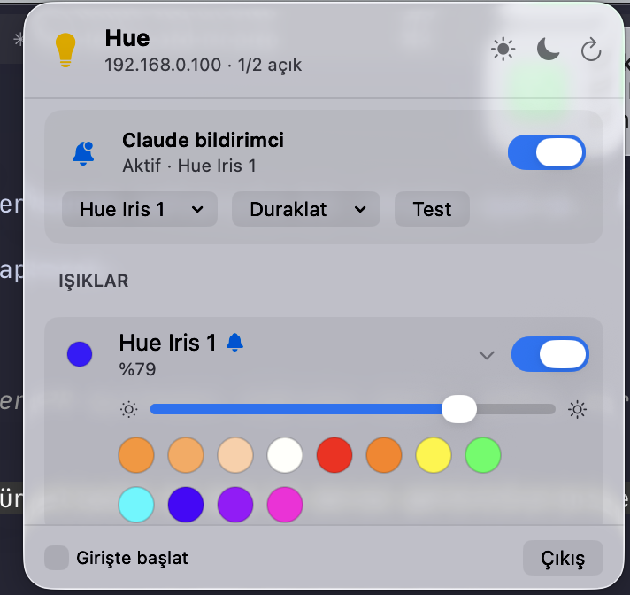 Lampsignal for Mac
