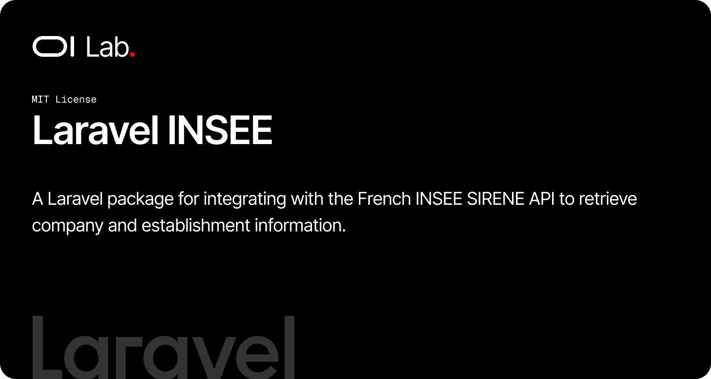 OI Laravel INSEE
