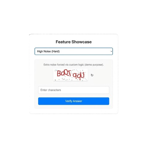 PHP Captcha Preview