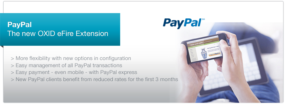 OXID eFire extension paypal