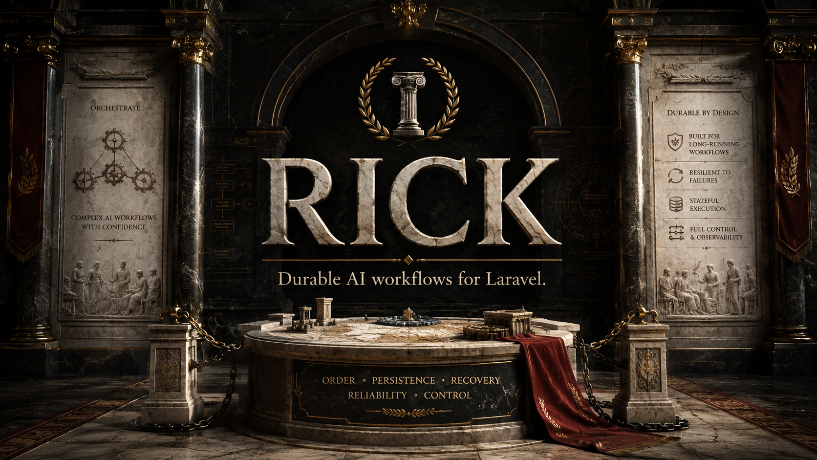 Rick — durable AI workflows for Laravel