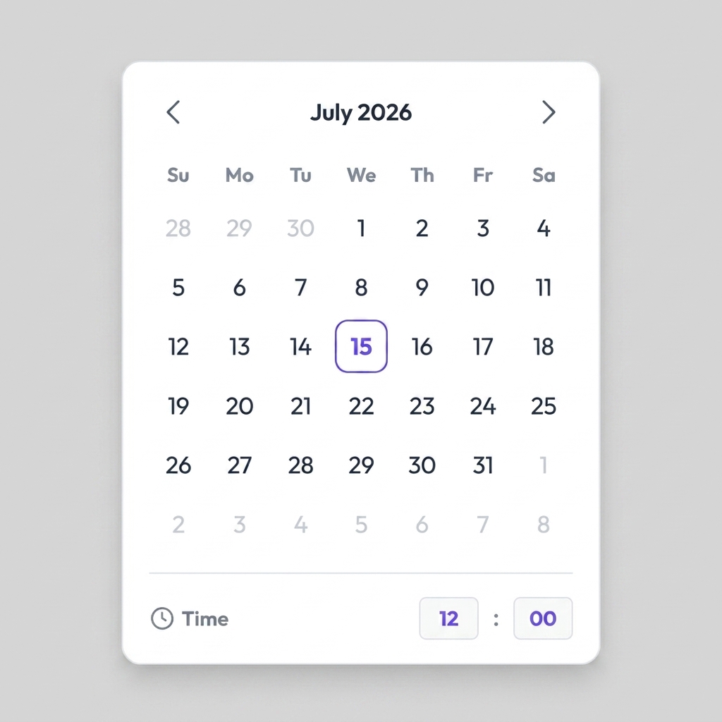 Date Picker Preview