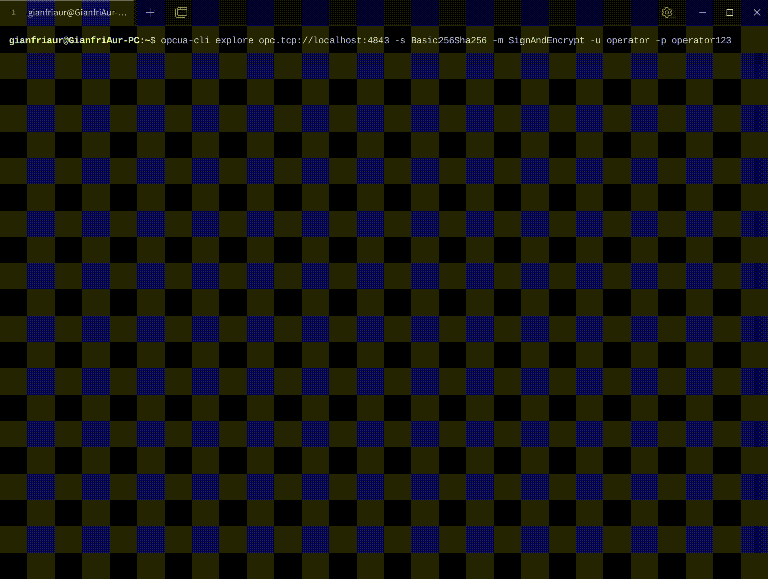 opcua-cli explore demo