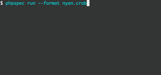 nyan crab formatter preview