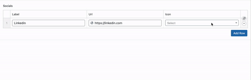 Gif showing field in use