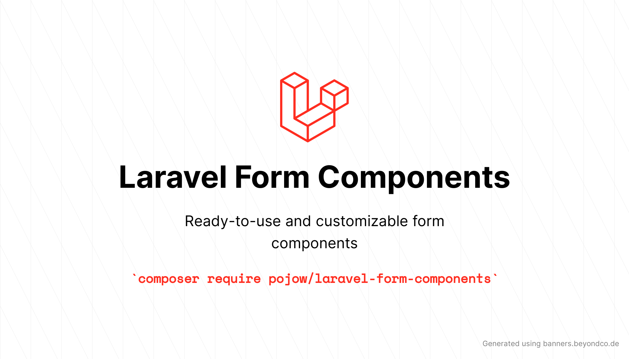 Laravel Form Components illustration