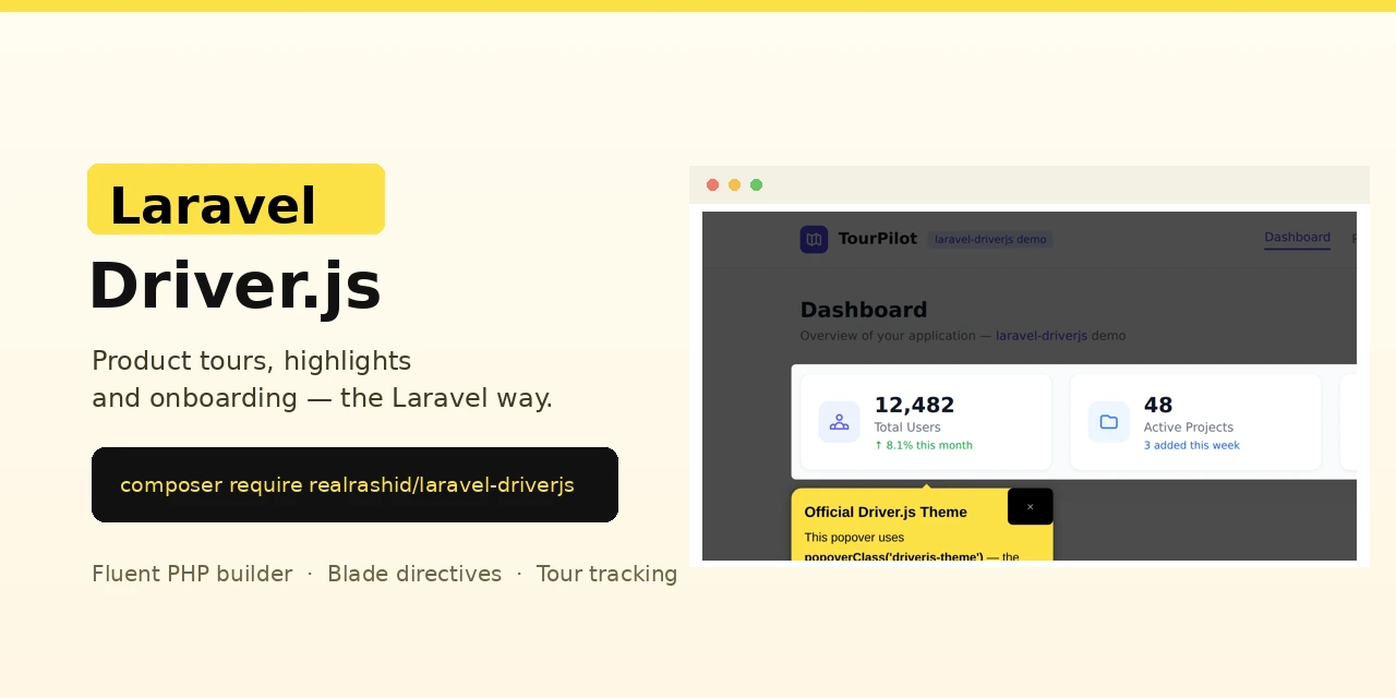 Laravel Driver.js