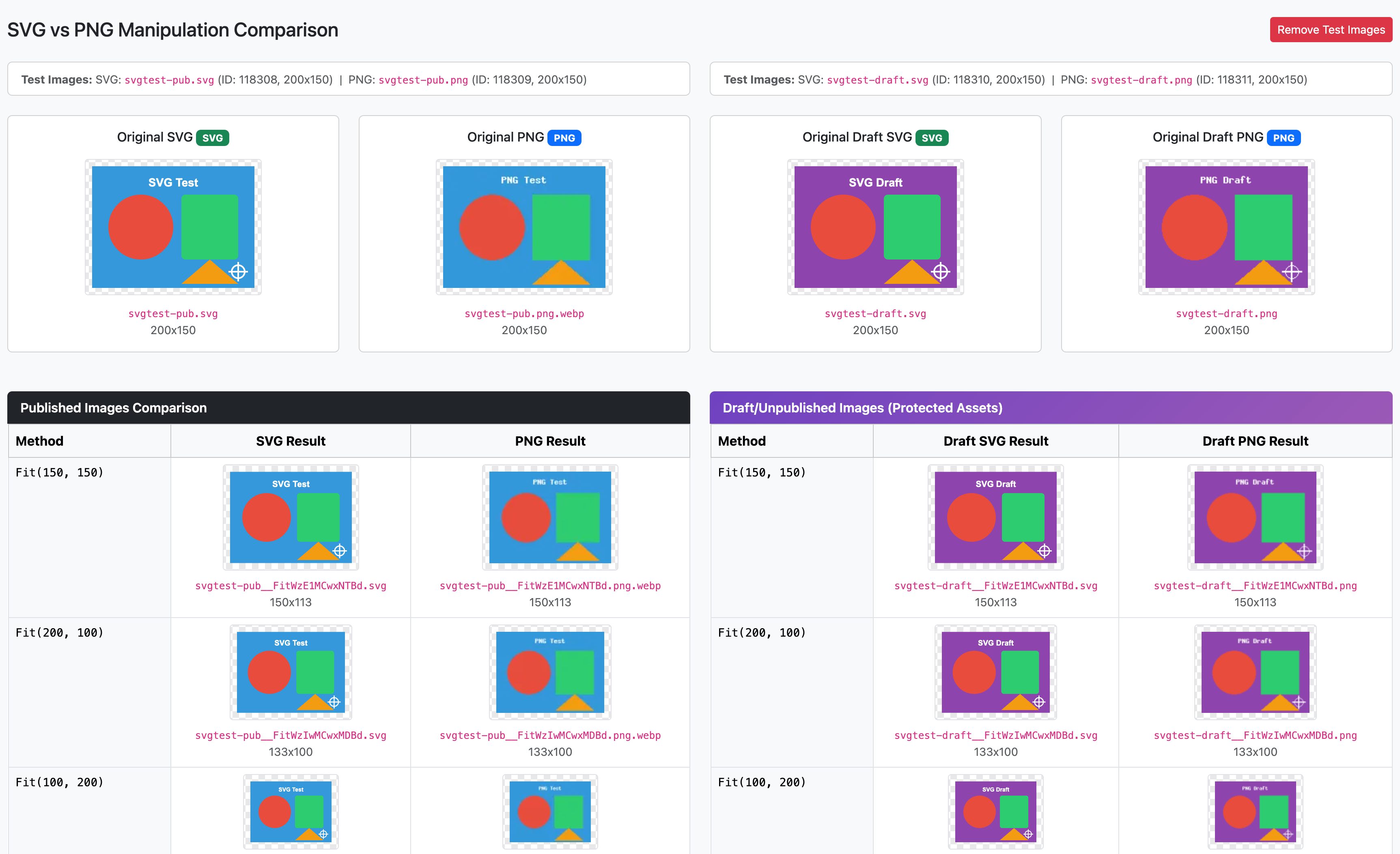 SVG vs PNG Comparison Tool