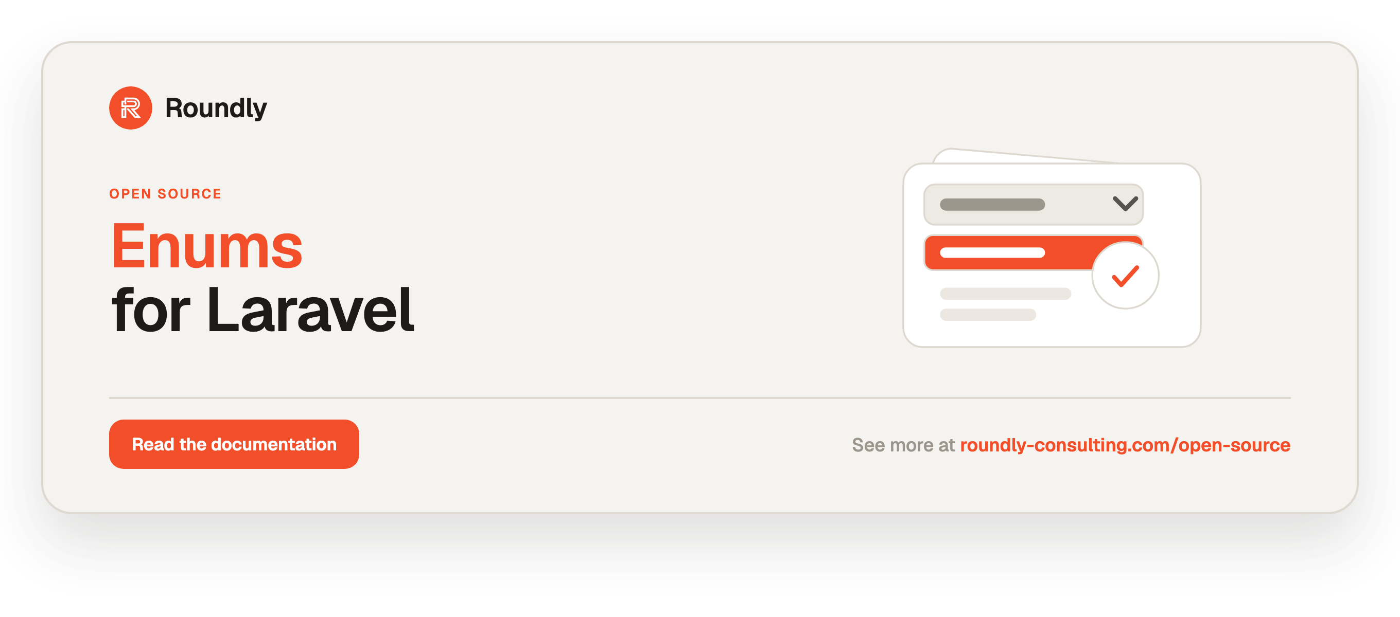 Enums for Laravel — Roundly open source