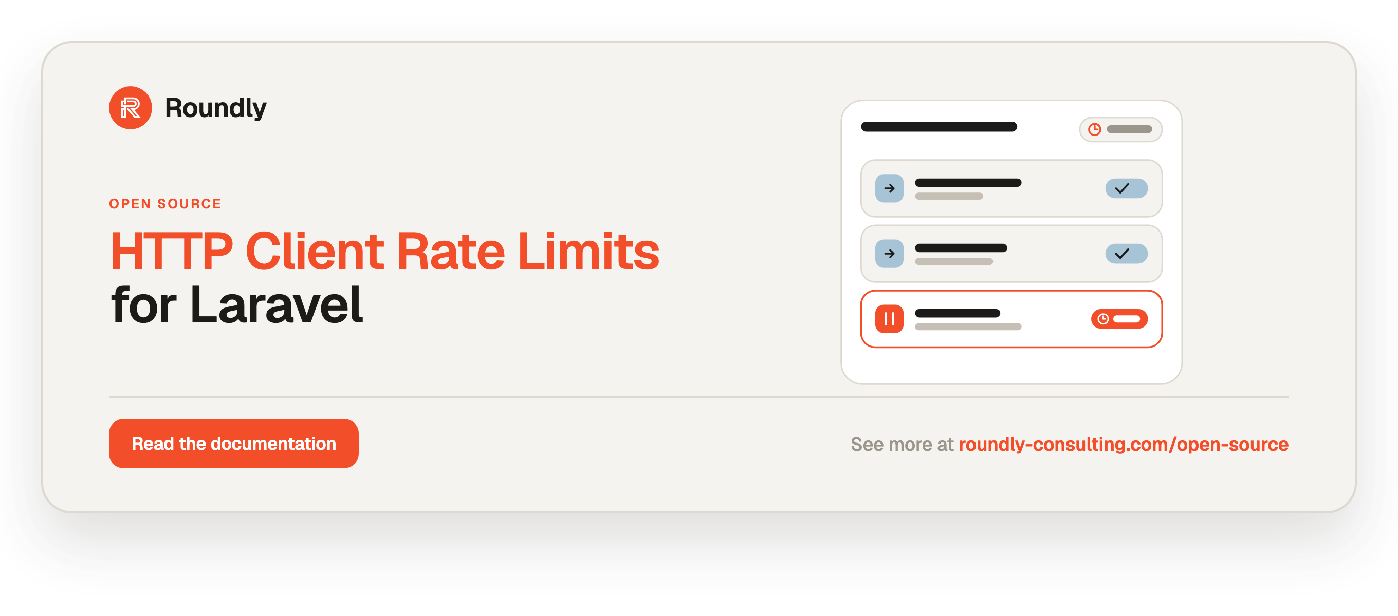 HTTP Client Rate Limits for Laravel — Roundly open source