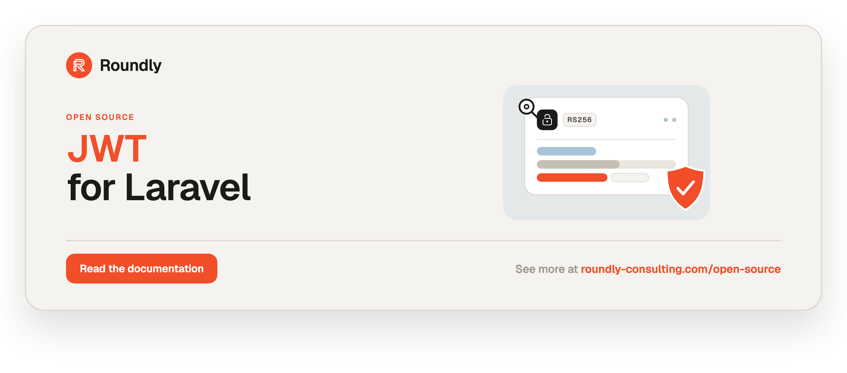 JWT for Laravel — Roundly open source