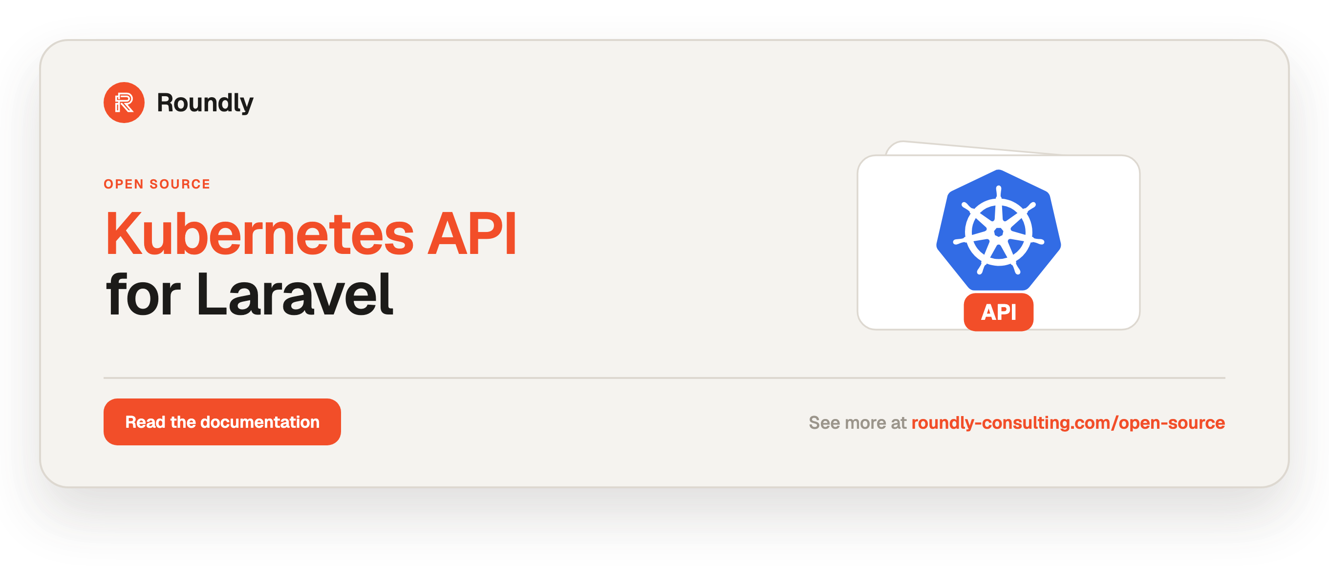 Kubernetes API for Laravel — Roundly open source