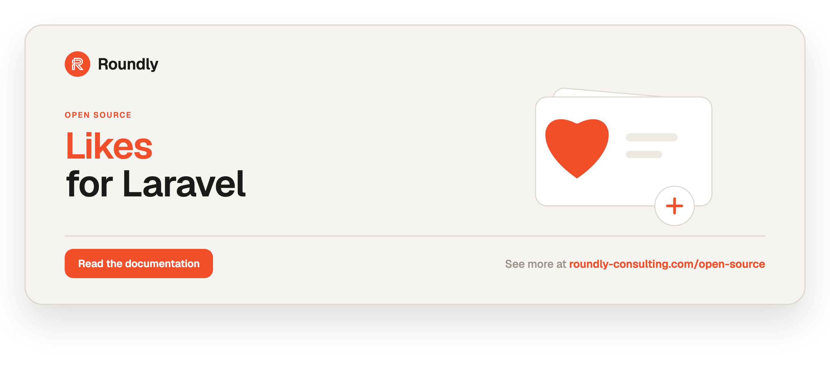 Likes for Laravel — Roundly open source