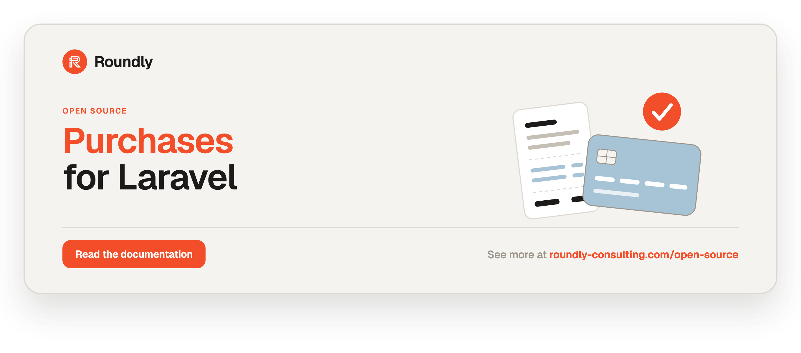 Purchases for Laravel — Roundly open source