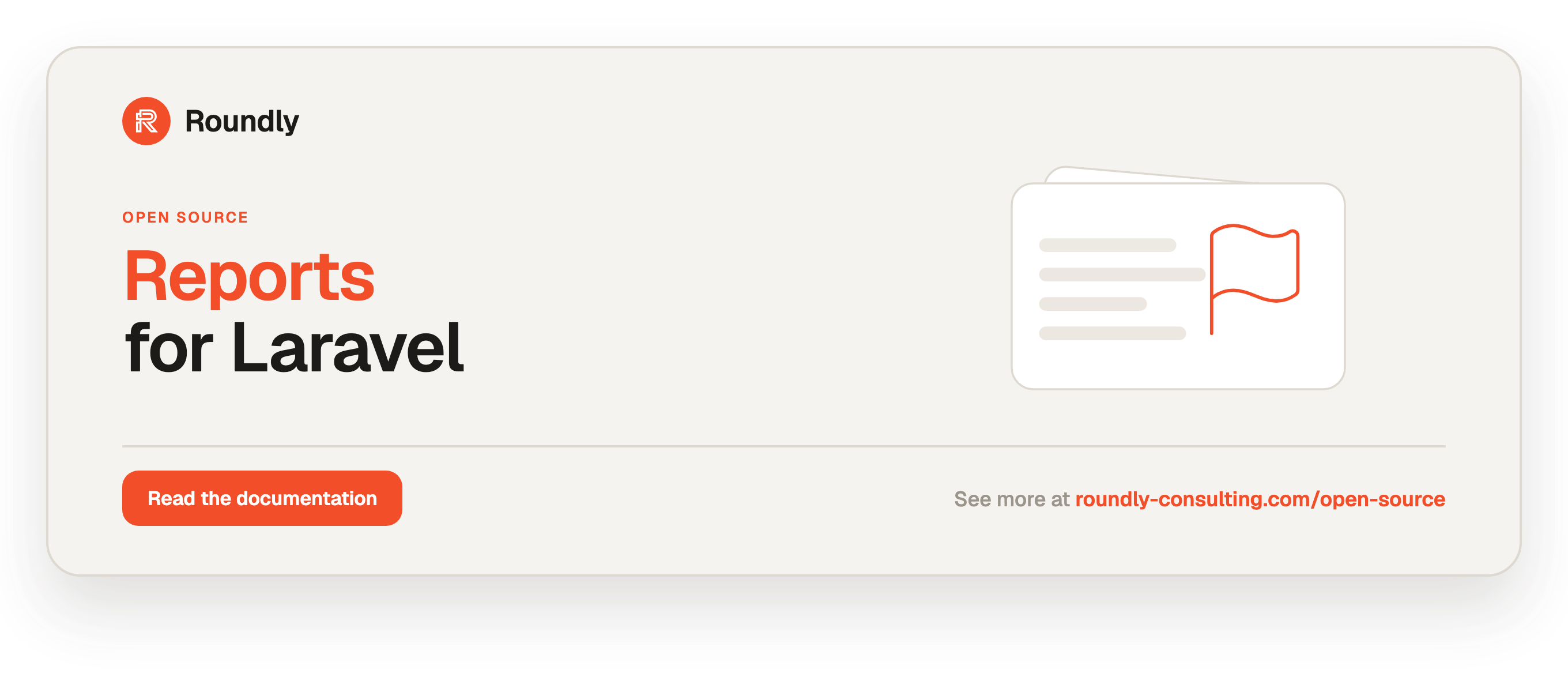 Reports for Laravel — Roundly open source