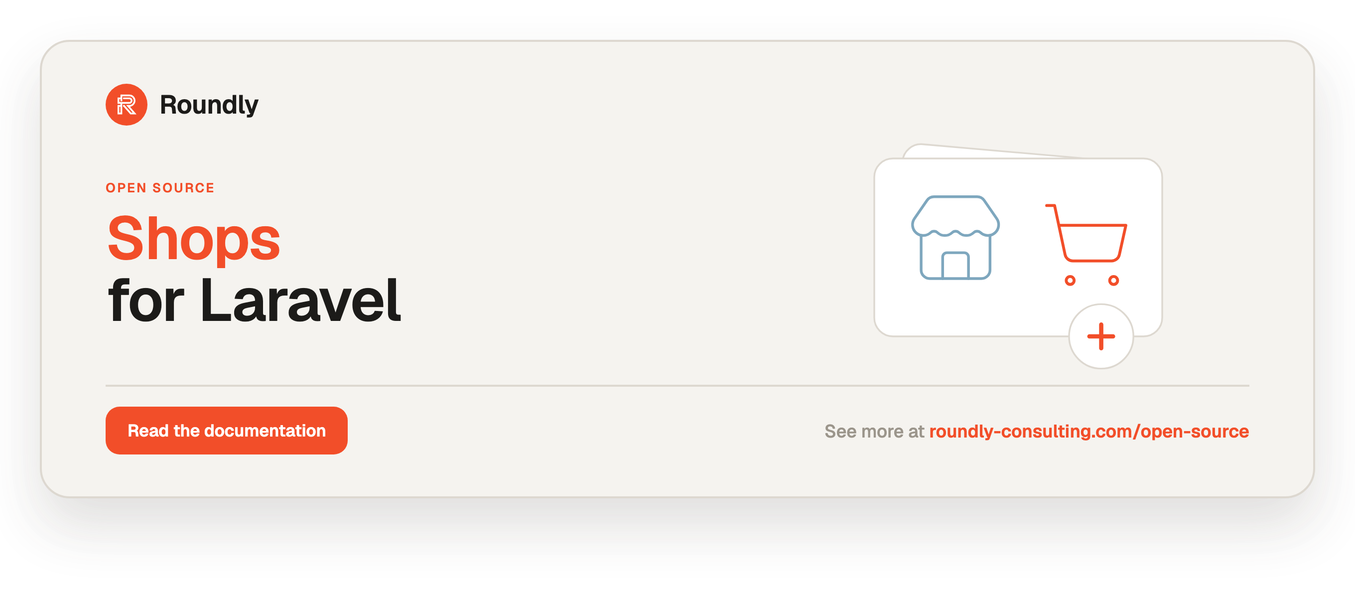 Shops for Laravel — Roundly open source
