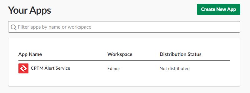 App no Workspace