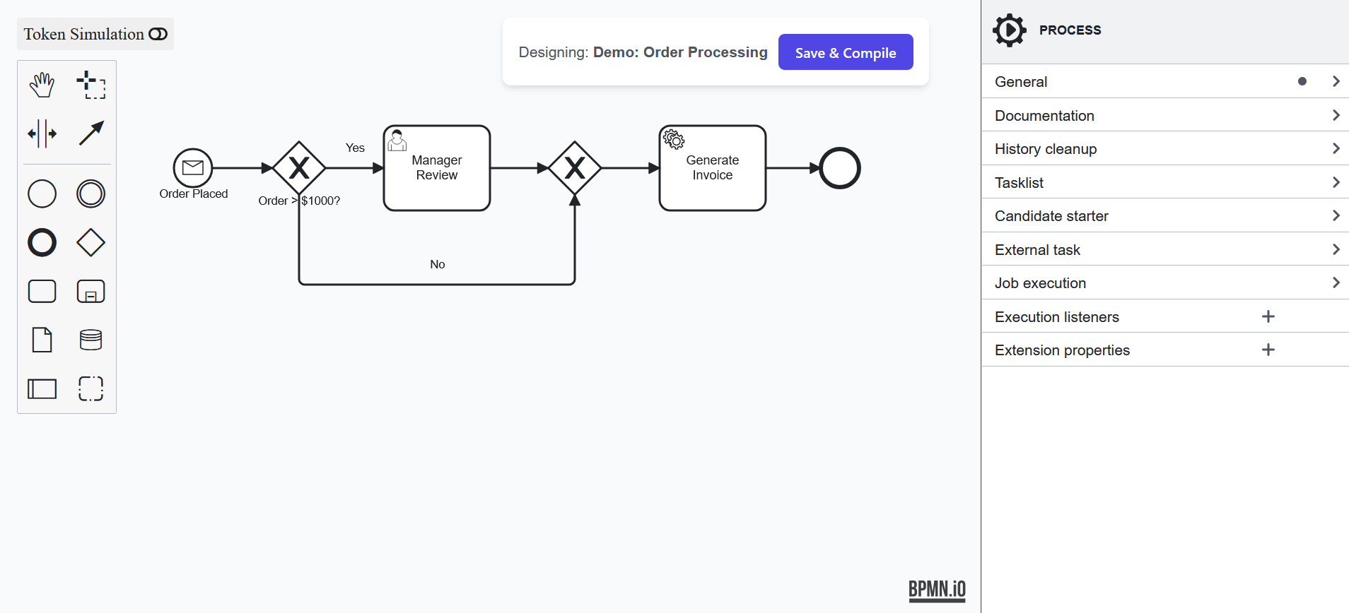 bpmn-js screenshot
