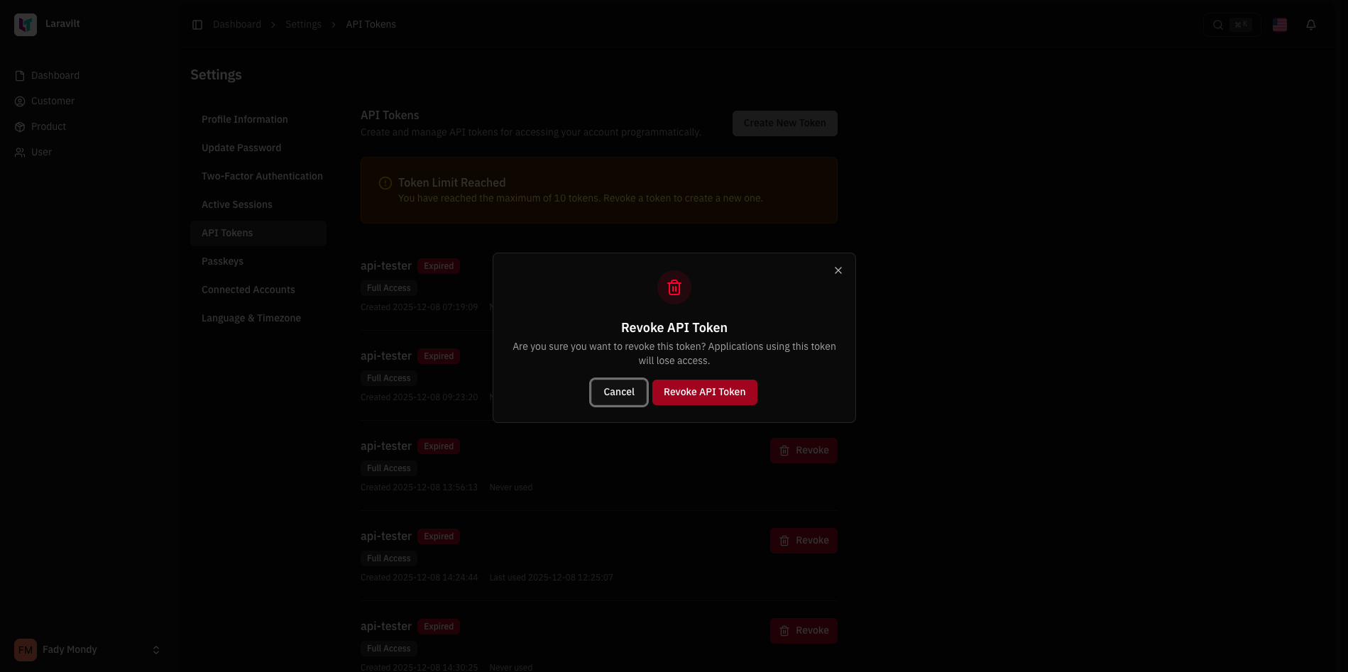 Revoke Confirm